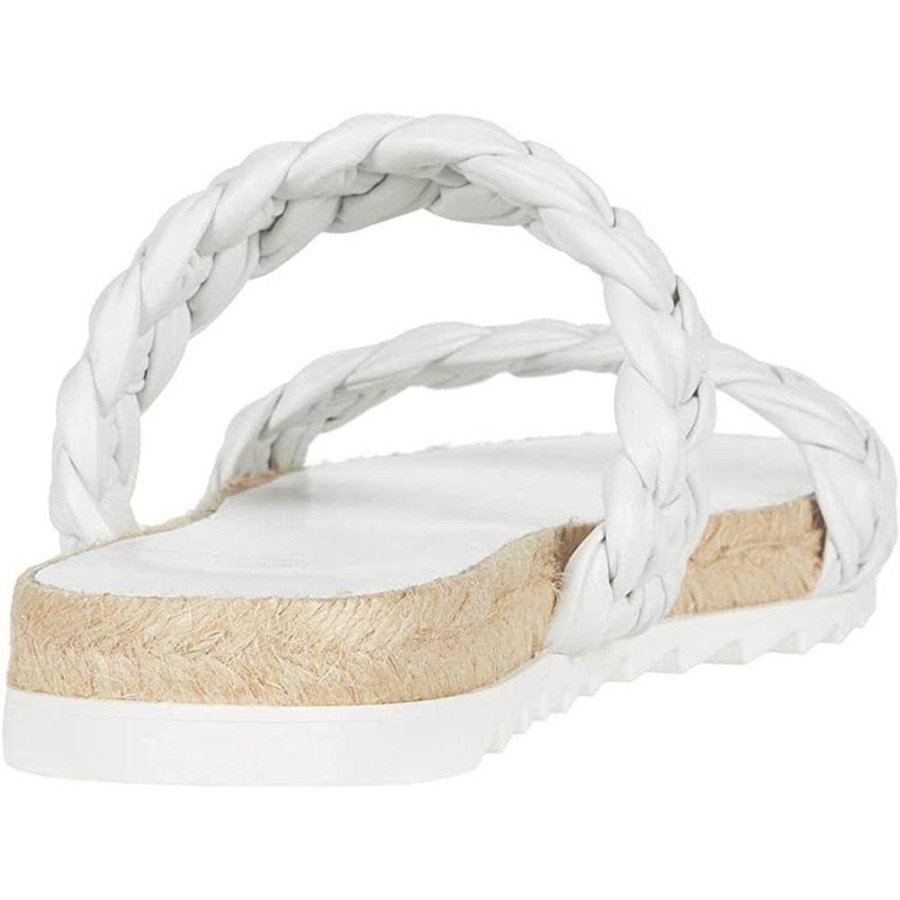 Marc Fisher Ml Jaimee White Espadrille Slip On Le… - image 5